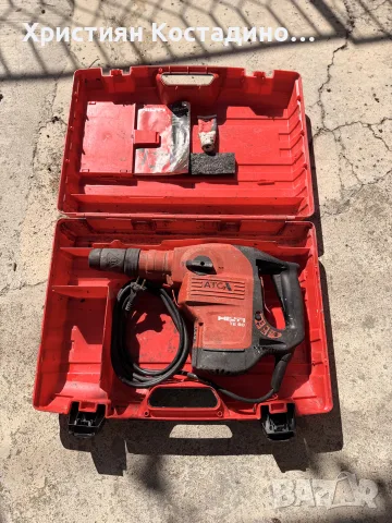 Hilti TE 60-ATC (02) – мощен професионален перфоратор с куфар