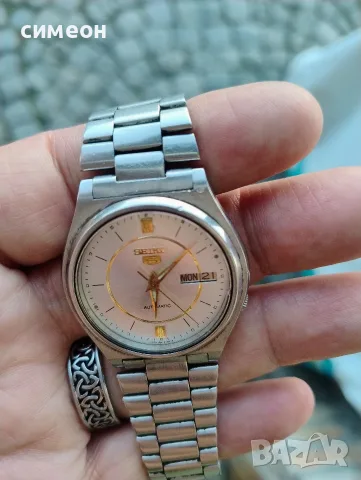 Часовник seiko 5, снимка 3 - Мъжки - 56637288