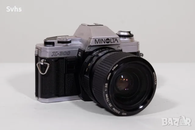 Minolta X-300 с варио обектив Minolta MD Zoom 35-70mm f/3.5