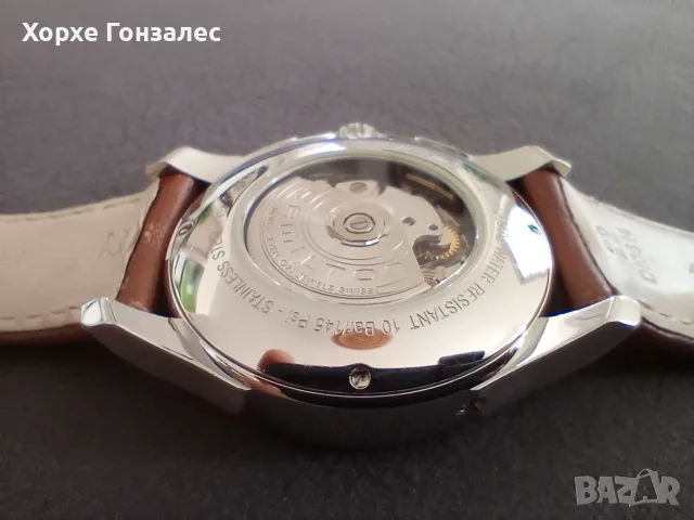 Hamilton Jazzmaster Auto Chronograph, 42mm, снимка 11 - Мъжки - 56721247