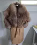палто естествен косъм, снимка 2