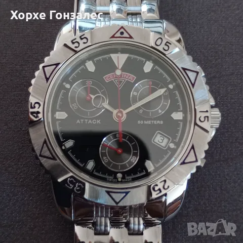 Certina Attack 1990' 39mm