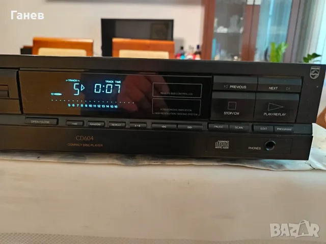 Philips CD604 CD плеър, снимка 3 - Декове - 56623744