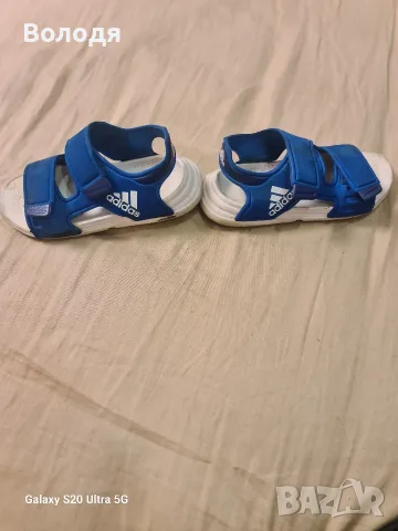 Детски сандали adidas, сини, номер 27, снимка 3 - Детски сандали и чехли - 56571404