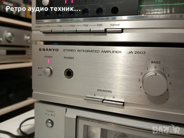 Аудио система SANYO , снимка 4 - Аудиосистеми - 56556159