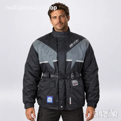 Moto line Мъжко текстилно мото яке XS