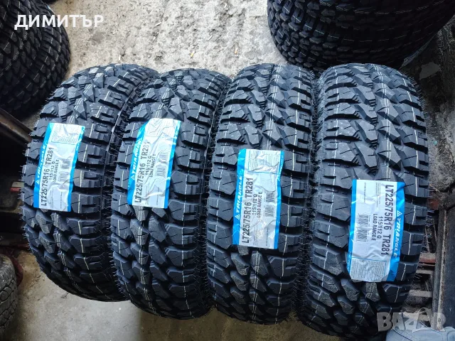 4бр.НОВИ гуми за Кал TRIANGLE 225 75 16 DOT26 цена за брой