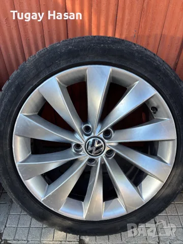 Оригинални джанти VW Interlagos 18, снимка 5 - Гуми и джанти - 56649135