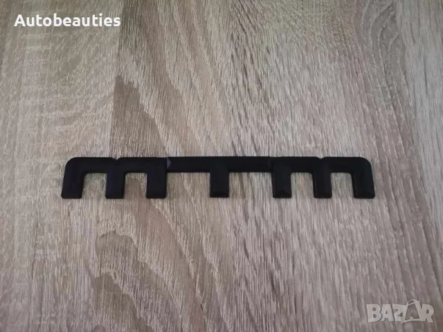 Ауди Audi MTM черни емблеми