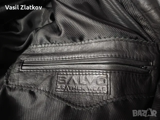 Кожено яке SALVO Leather Wear., снимка 3 - Якета - 56648091