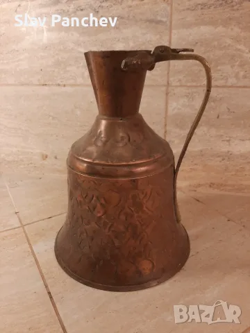 Продавам меден гюм с месингова дръжка