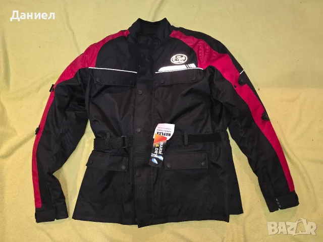 Ново мъжко текстилно мото яке Gear Tech, размер 3XL.