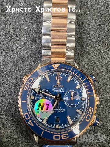Cloning!!!Мъжки механичен луксозен часовник Omega 