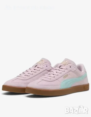 PUMA Club II Era Suede Pink/Blue Дамски Маратонки👟Дамски Спортни Обувки Код P3115