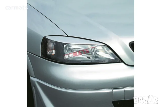 Вежди за фарове за Opel Astra G (1998-2004) - Германия - Черни