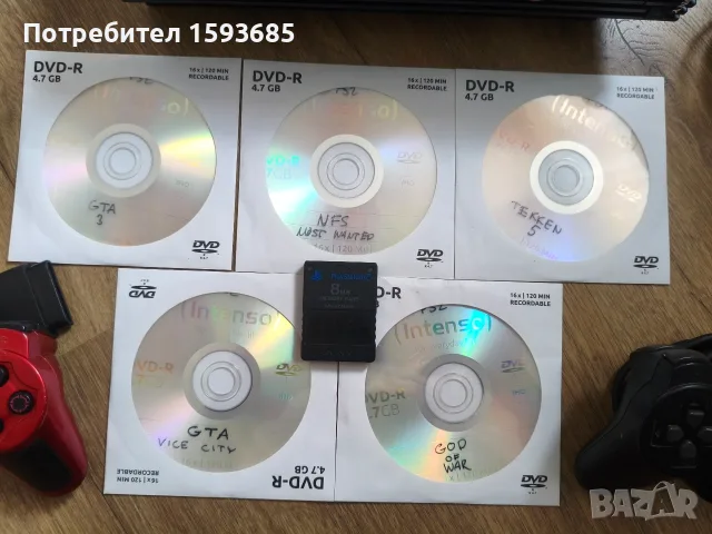 Хакнат Playstation 2 пълен комплект , снимка 2 - PlayStation конзоли - 56661584
