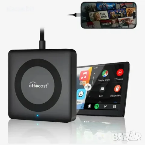 Адаптер Carplay Wireless OTTOCAST Car TV Mate CA361-C4, снимка 2 - Аксесоари и консумативи - 56733936