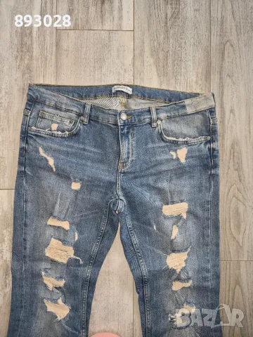 Дамски дънки ZARA 38 размер, снимка 3 - Дънки - 56612115