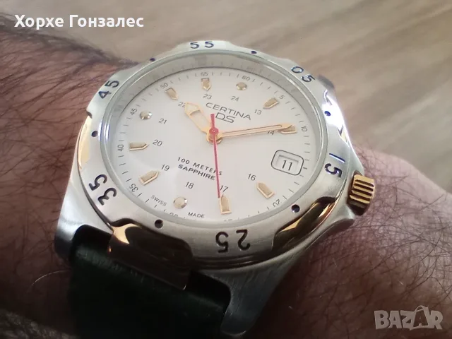 Certina DS, 1990', 38mm, снимка 11 - Дамски - 56721140