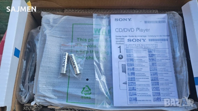 Sony DVP-SR350 нов, снимка 3 - Декове - 56645361