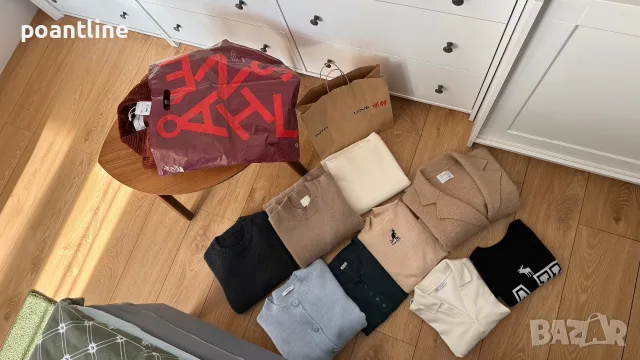 Разпродажба на дрехи от гардероба H&M, Zara, Kangol, Carin Wester
