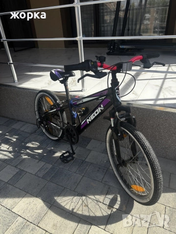 детски планински велосипед (MTB) Neon Chic 20 цола. , снимка 2 - Велосипеди - 56713562