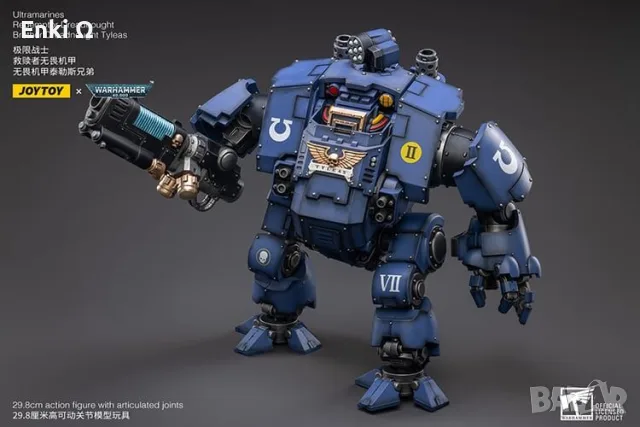 JoyToy Warhammer 40K Ultramarines Redemptor Dreadnought Tyleas, снимка 6 - Колекции - 56584576
