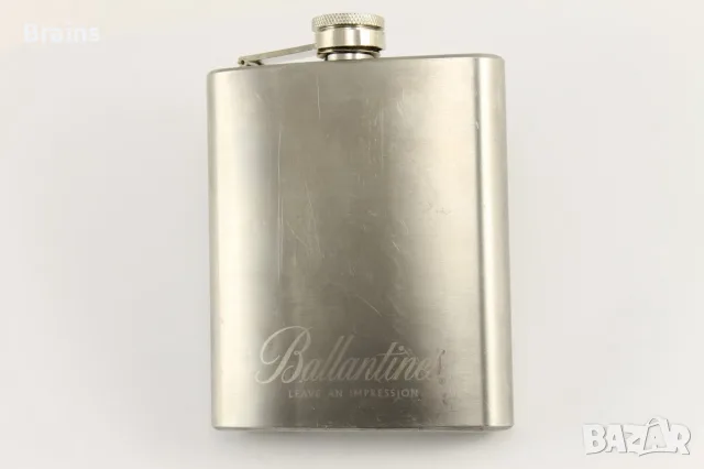Метална Флашка За Алкохол BALLANTINES Scotch Whiskey
