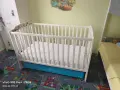 бебешка кошара с чекмедже + матрак, снимка 2