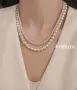 Класическо перлено колие , снимка 3