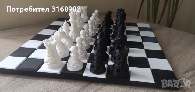 Стилен шах за игра с фигури, снимка 9 - Настолни игри - 56553143