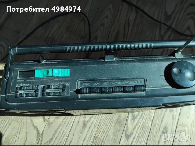 Philips D 8090/00 stereo radio cassette recorder, снимка 4 - Радиокасетофони, транзистори - 56593208