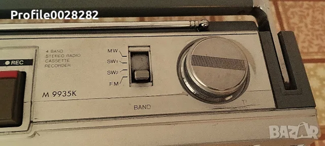 Радиокасетофон Sanyo M9935K , снимка 9 - Радиокасетофони, транзистори - 56560901