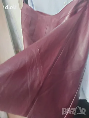 ESCADA (Laurel) Size 42 100% Кожа, снимка 2 - Поли - 56592285