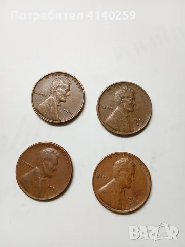 САЩ МОНЕТИ 1 ЦЕНТ 1951 Г , снимка 3 - Нумизматика и бонистика - 56645339