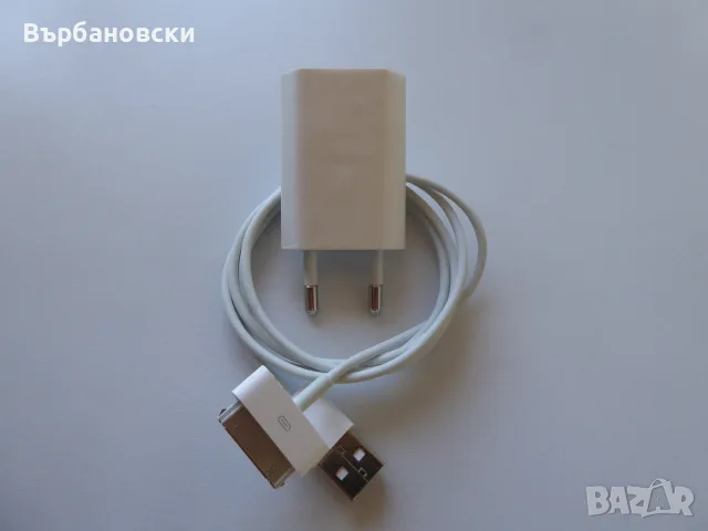 Apple оригинален кабел и зарядно IPod/IPad