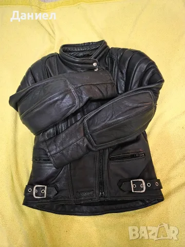 Кожено дамско мото яке Sportex, размер UK 18, S.