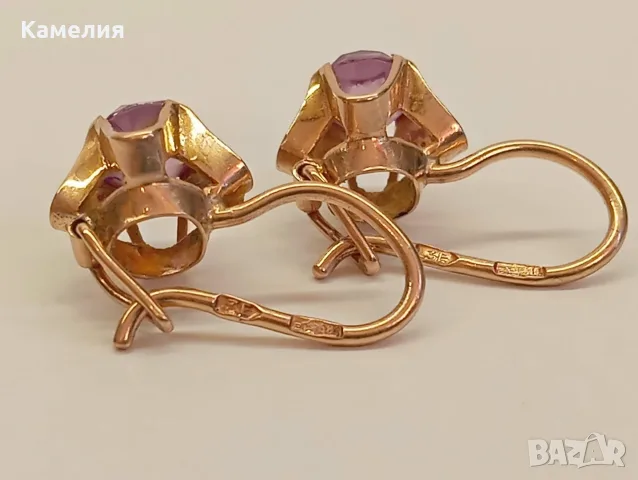 Руско злато. Обеци , снимка 8 - Обеци - 56636107