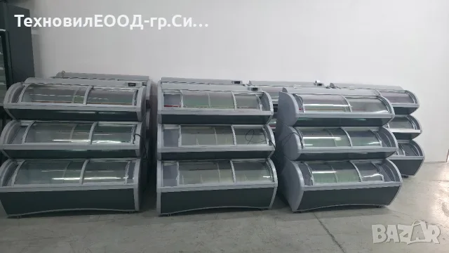 Фризер витрина 3 нива 125х80х135, снимка 5 - Витрини - 56252038