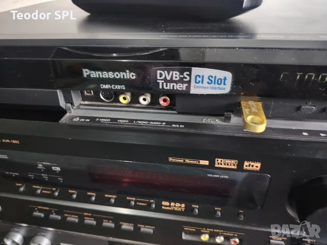 Panasonic DVD recorder , снимка 17 - Плейъри, домашно кино, прожектори - 56733983