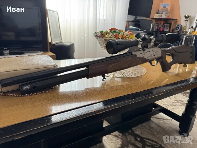 въздушна пушка galatian 5.5 орех, снимка 11 - Въздушно оръжие - 56707436