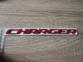 червен надпис Dodge Charger нов стил, снимка 3
