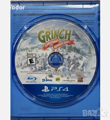 The Grinch Christmas Adventures ps4, снимка 3 - Игри за PlayStation - 56728531