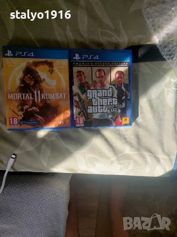 Gta 5 и Mortal  kombat  11 ps4 ps5