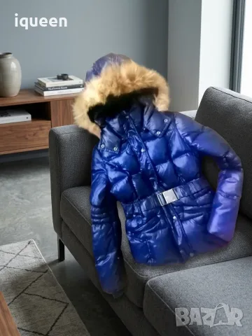 Яке с косъм лисица и гъши пух