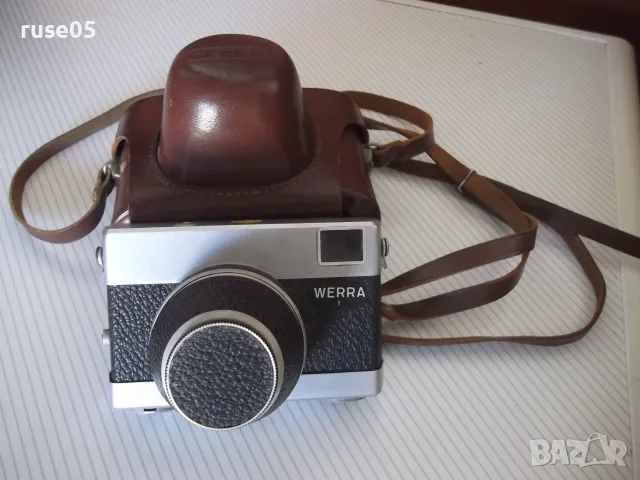 Фотоапарат "Werra 1"с обектив"Carl Zeiss Jena Tessar 2.8/50"