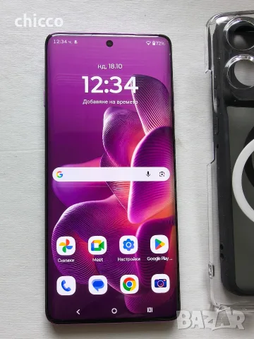 Motorola edge 60 pro перфектен, снимка 3 - Motorola - 56585492