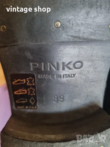 Ботуши Pinko (biker boots), размер 39, снимка 9 - Дамски ботуши - 56574487