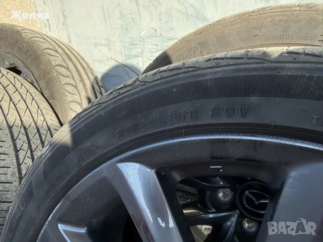 Оригинални джанти 18 Мазда Mazda , снимка 3 - Гуми и джанти - 56651396