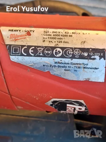 Milwaukee professional , снимка 7 - Ъглошлайфи - 56713211
